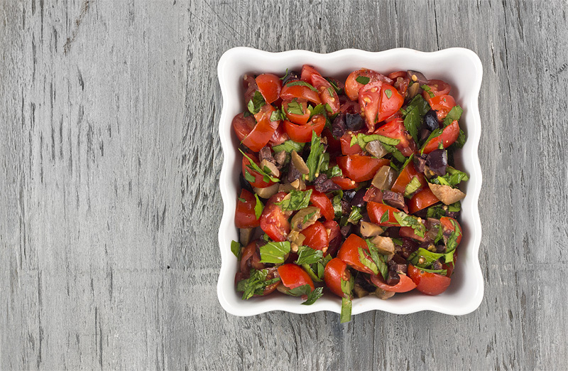 Mediterranean Veggie Burger
