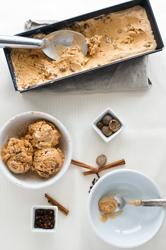 Pumpkin Pecan Ice Cream