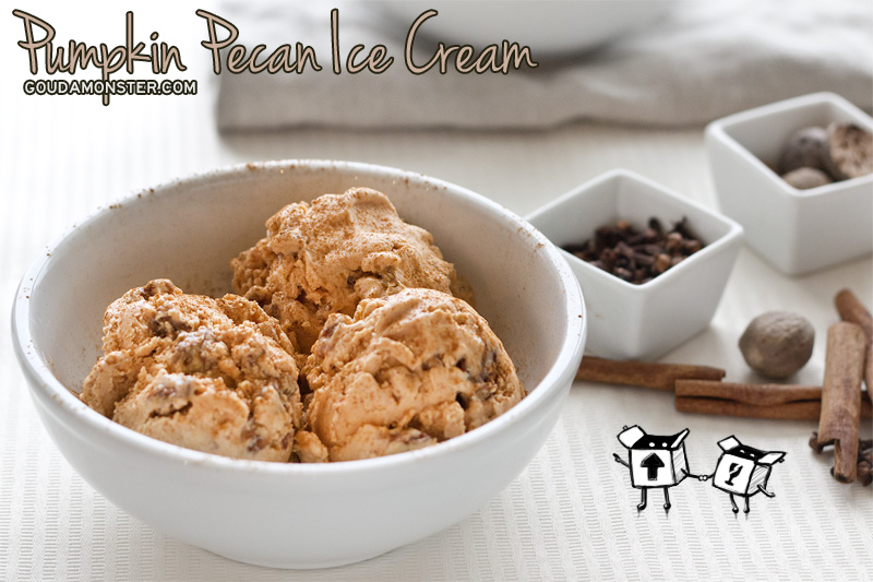 Pumpkin Pecan Ice Cream